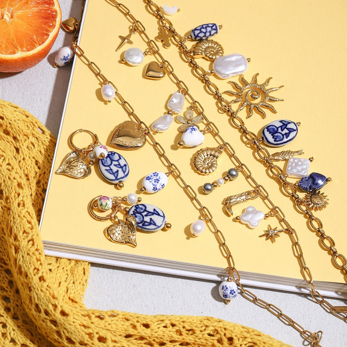 Blue Bondi sun charm collections