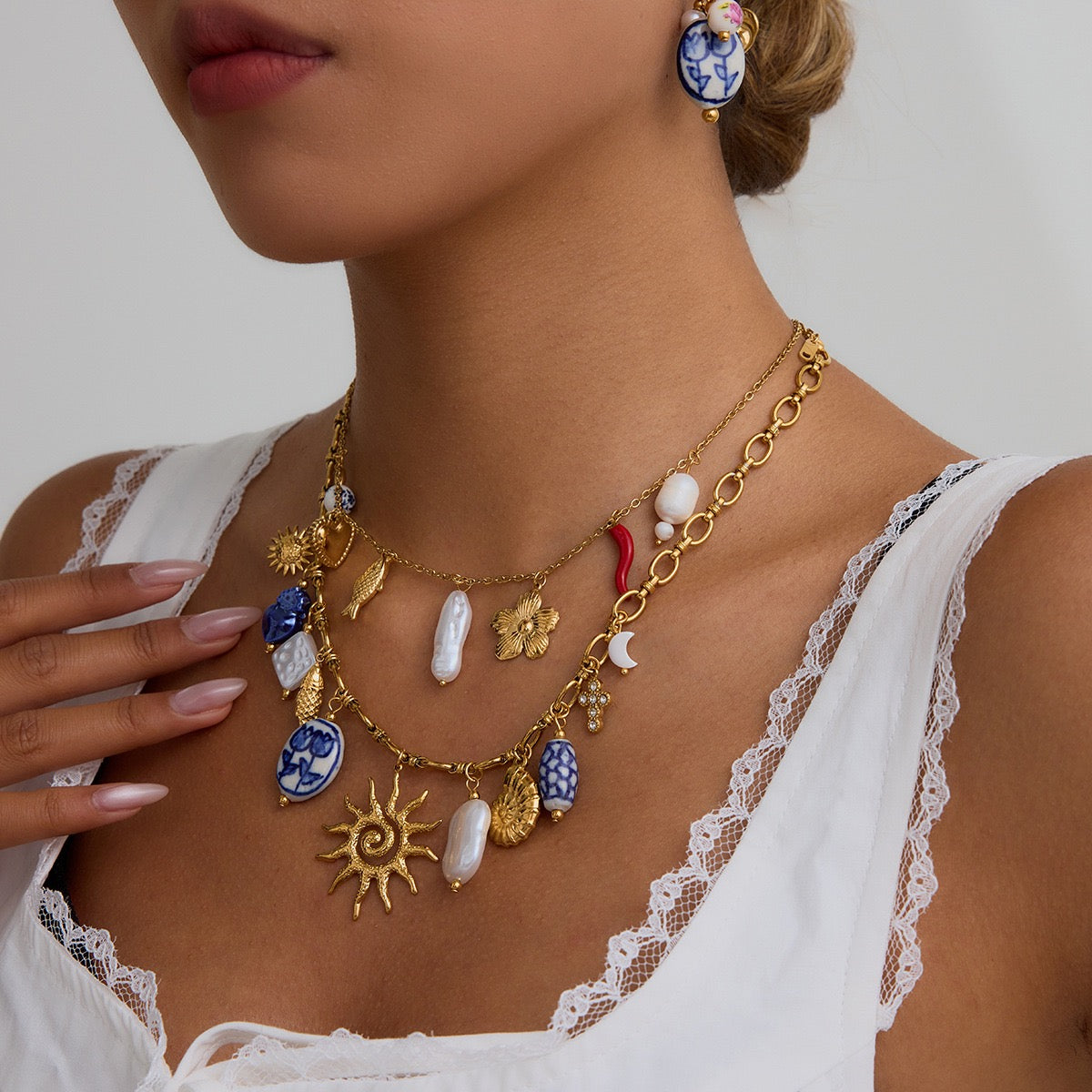 Blue Bondi sun charm collections