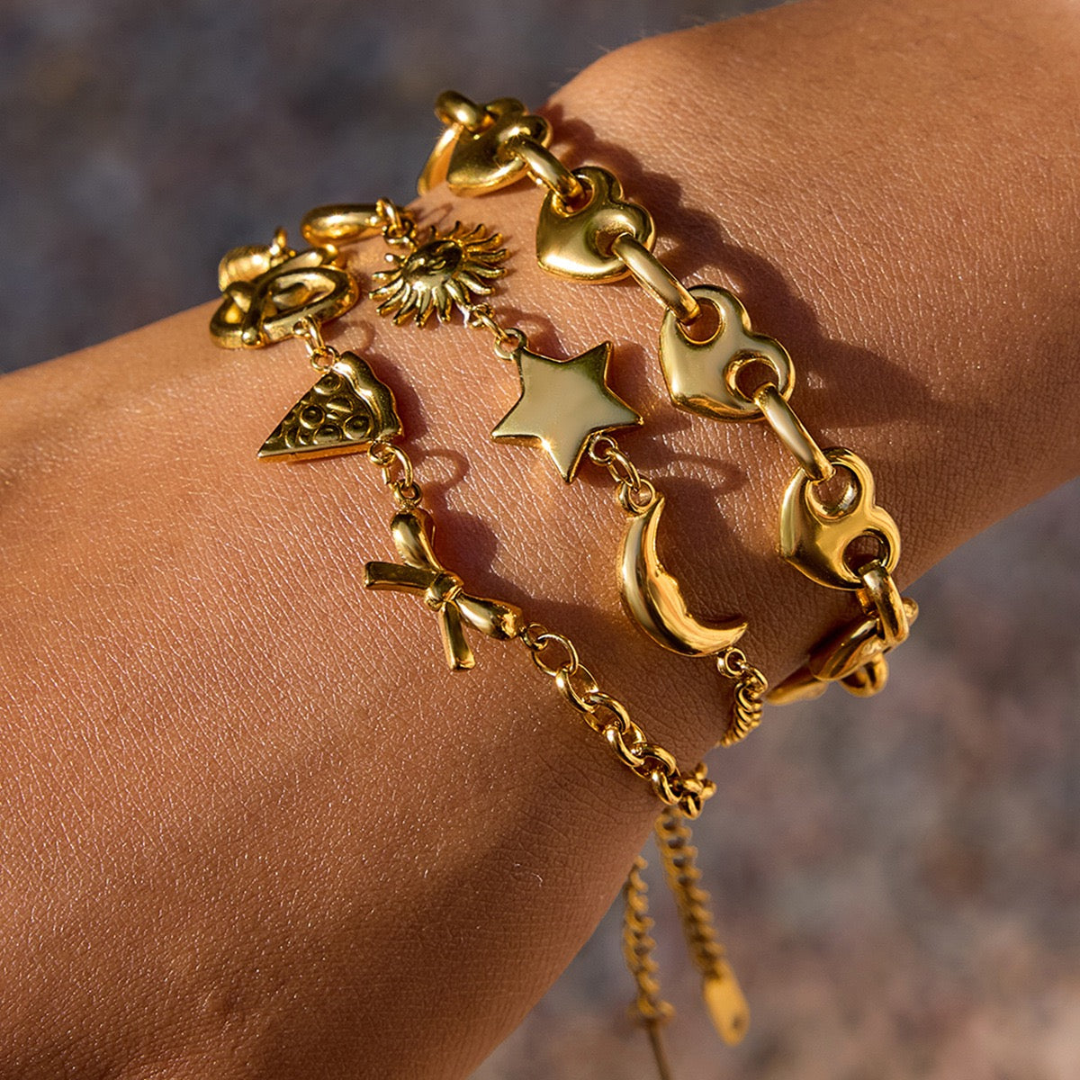 Love pretzel bracelet