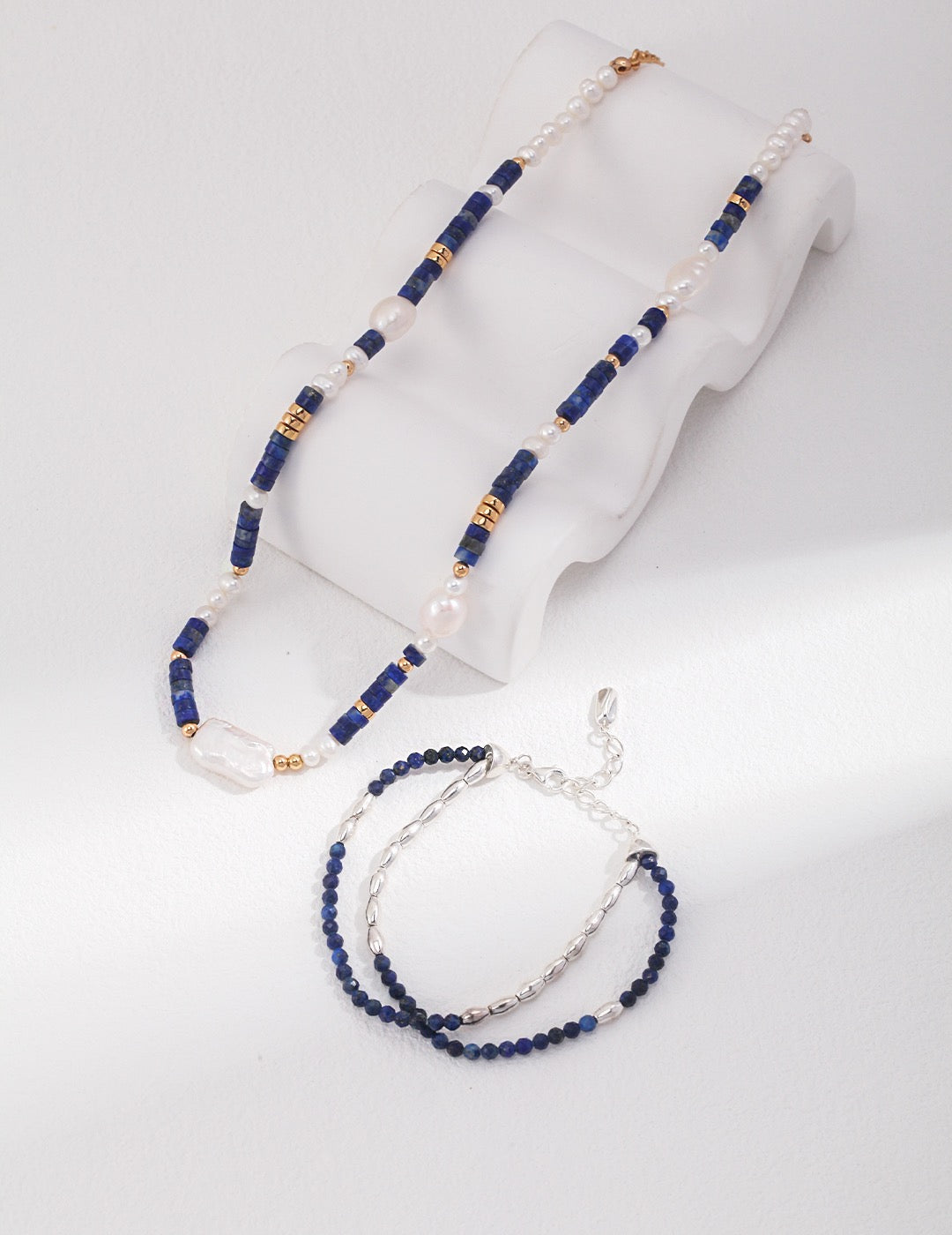 Murra lapis pearl set