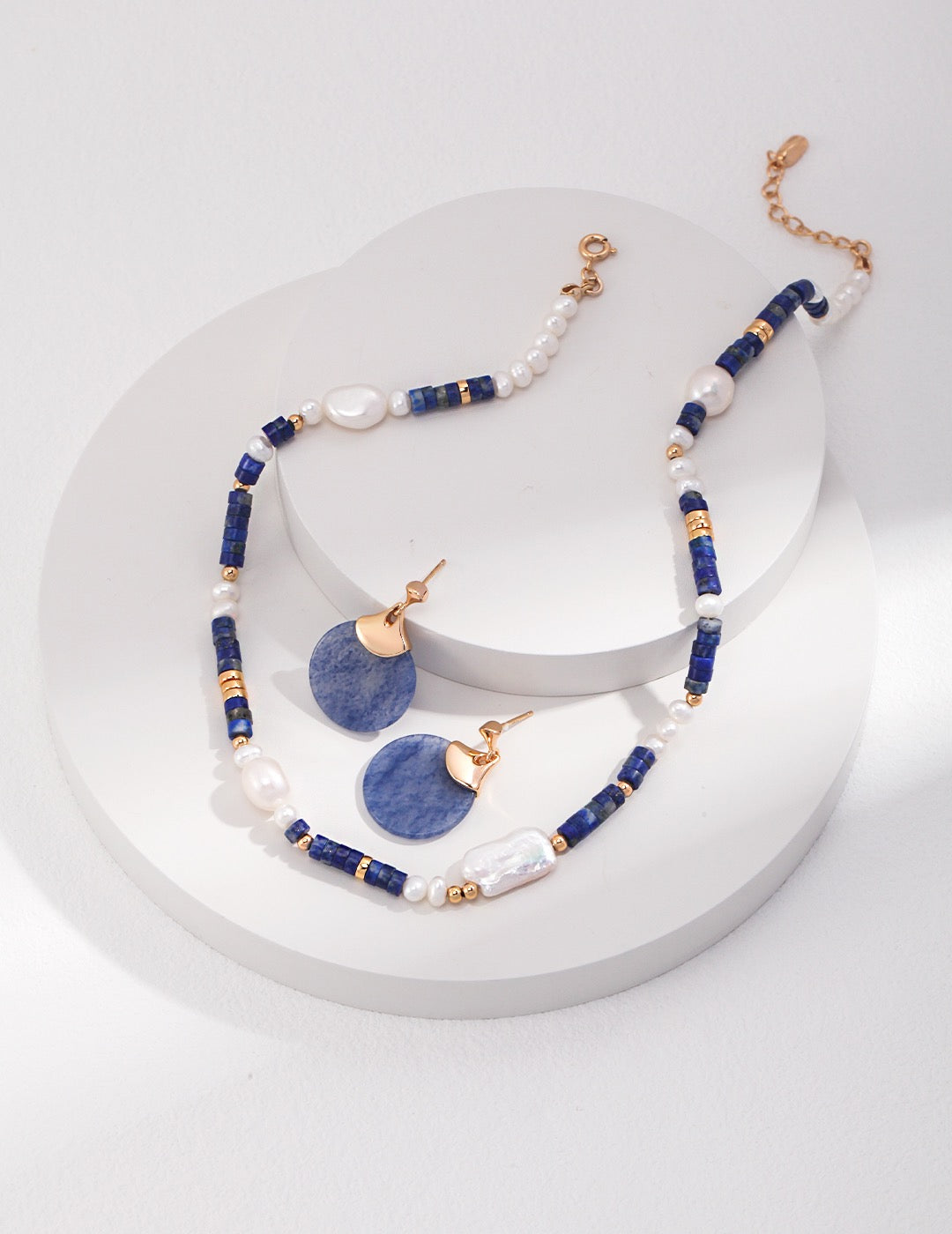 Murra lapis pearl set