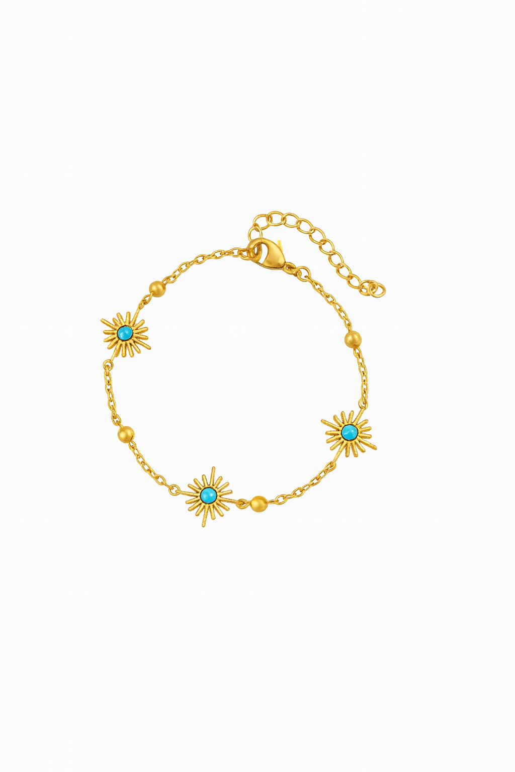 Dainty star charm bracelet