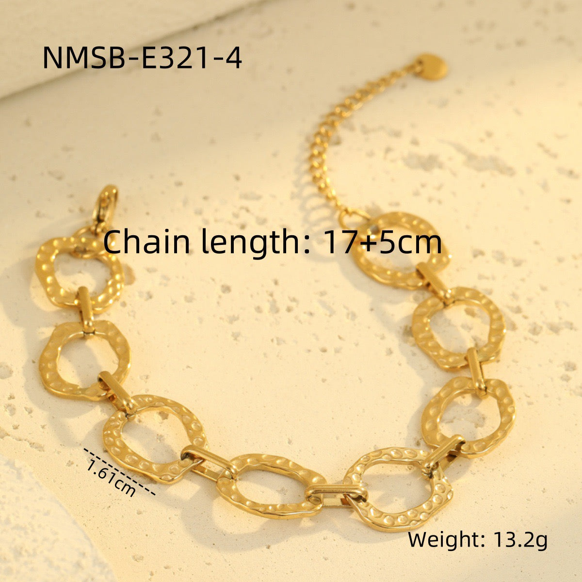 Statement chunky chain bracelets