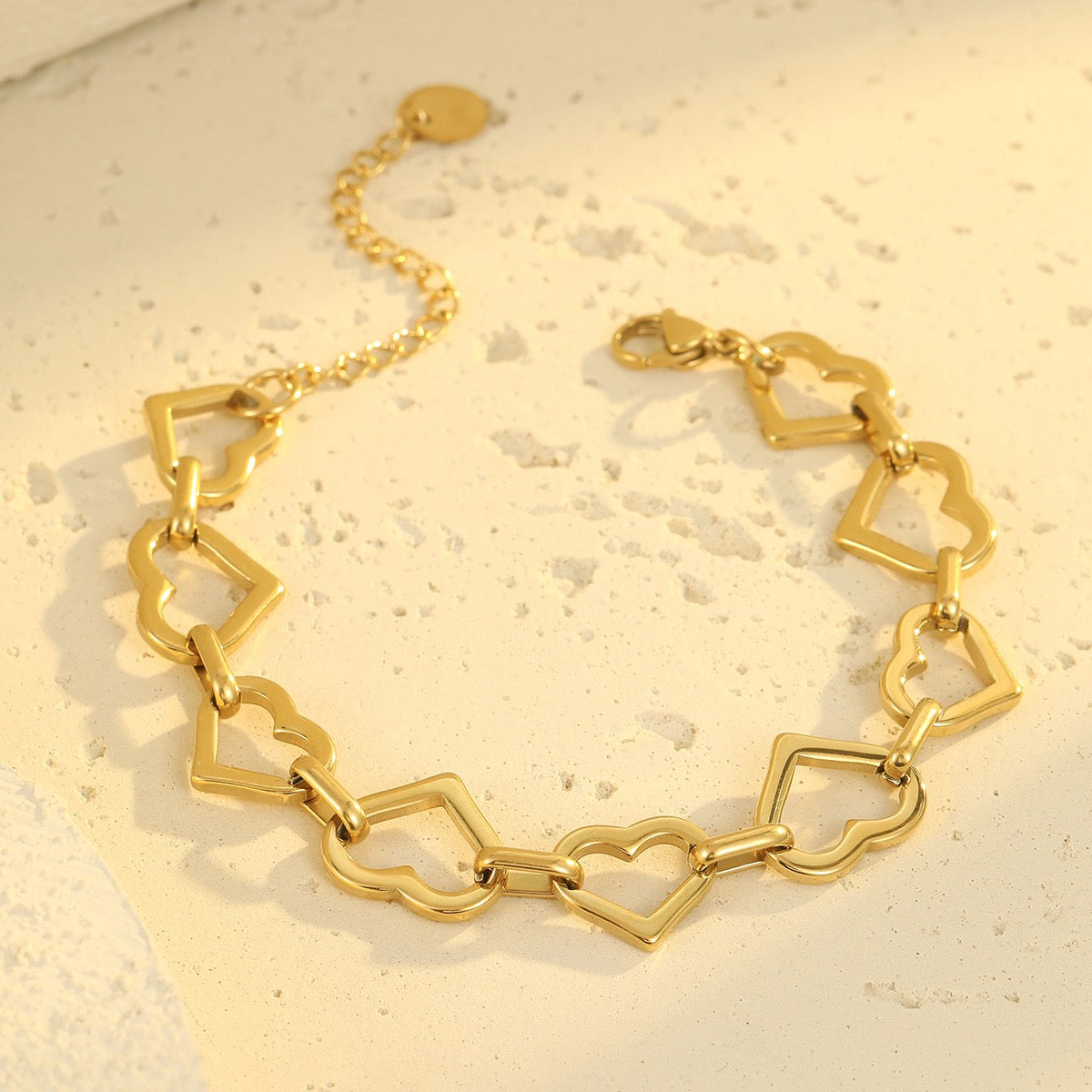 Statement chunky chain bracelets