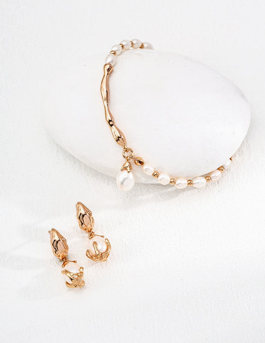 Susania Drop Pearl set