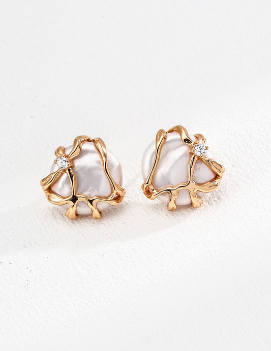 Mascot Tangled heart earrings