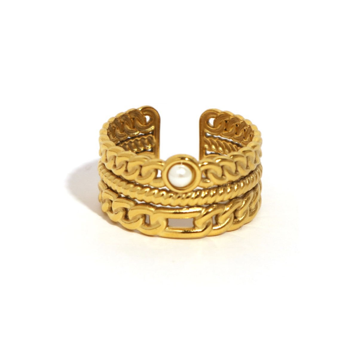 Layer Crown ring