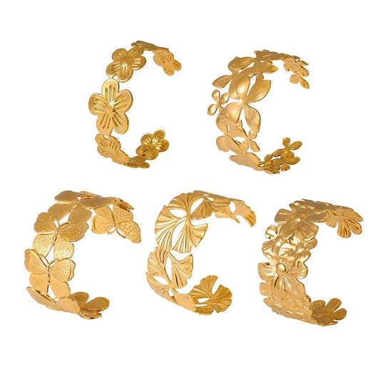 Yolanda Flower bangles