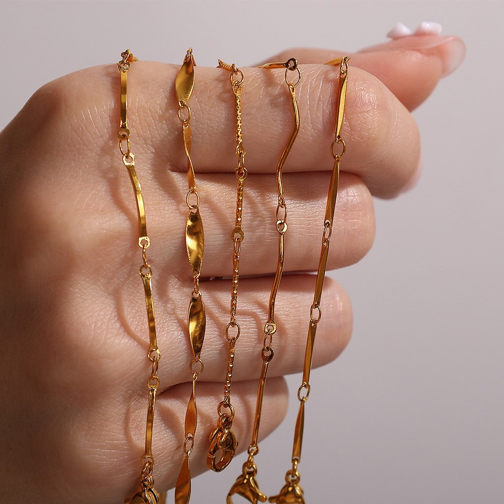 DIY necklace/bracelet charm chains