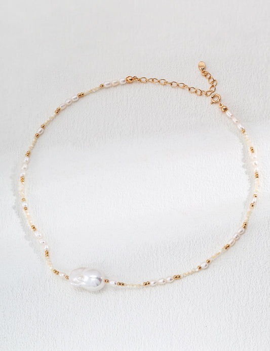 Barcelona Baroque Pearl necklace
