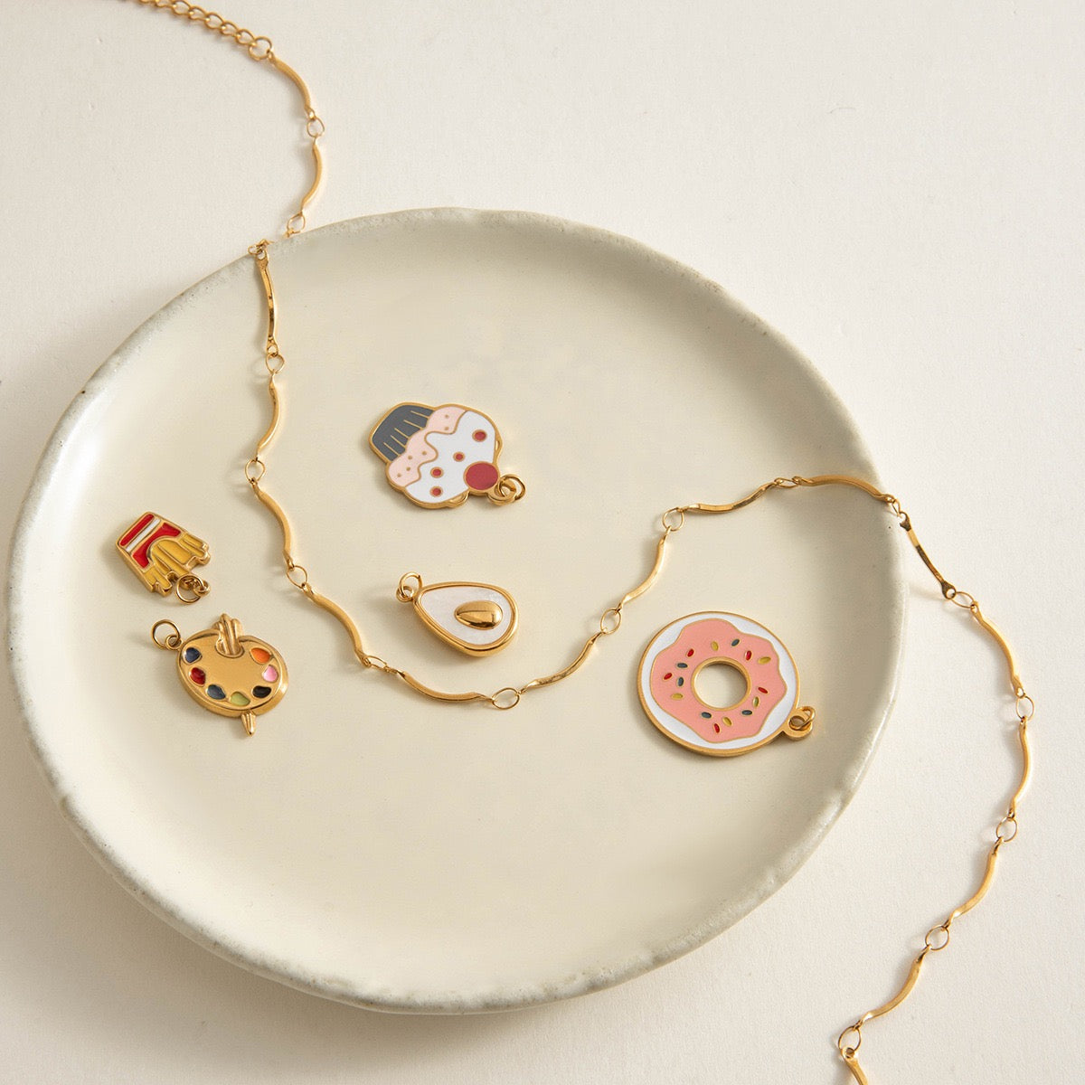 DIY necklace/bracelet charm chains