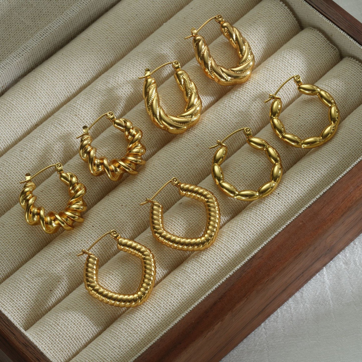 Banboo classic hoops