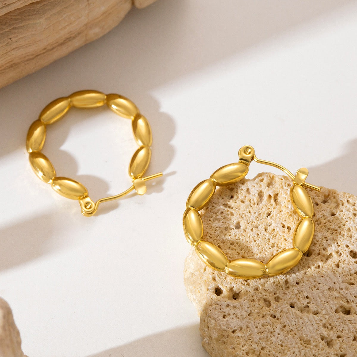 Banboo classic hoops