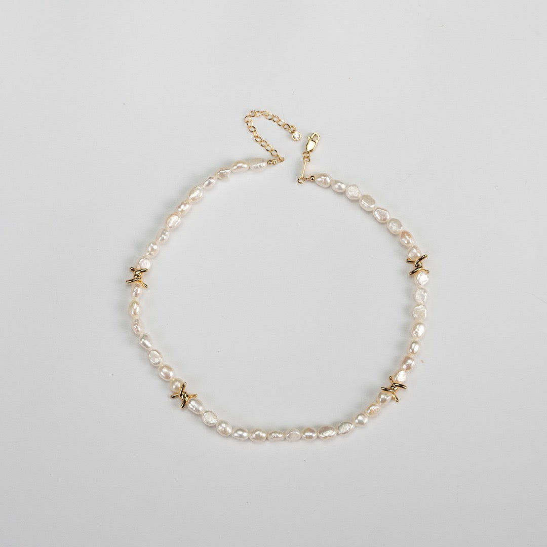 Norwalk Twist Pearl necklace