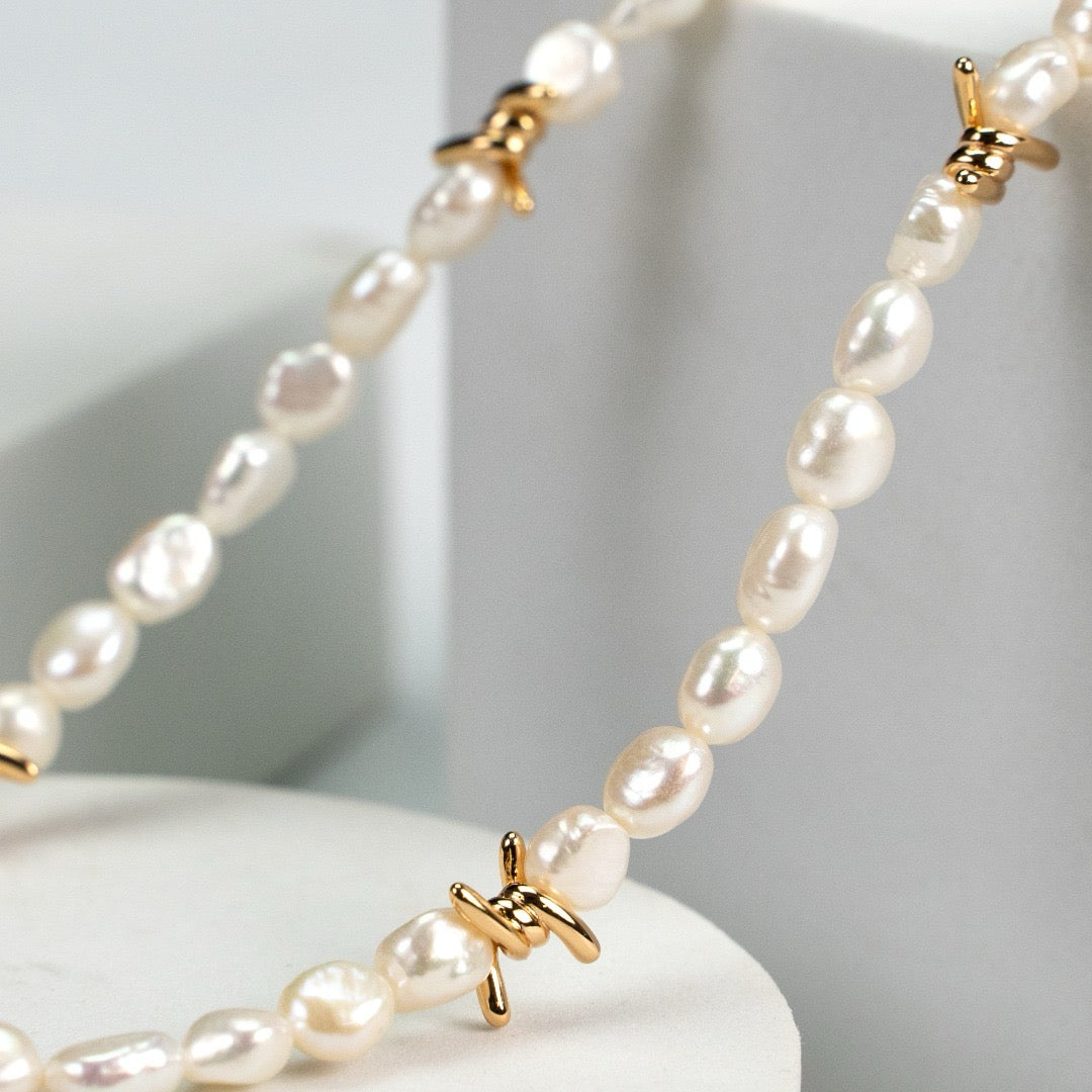 Norwalk Twist Pearl necklace