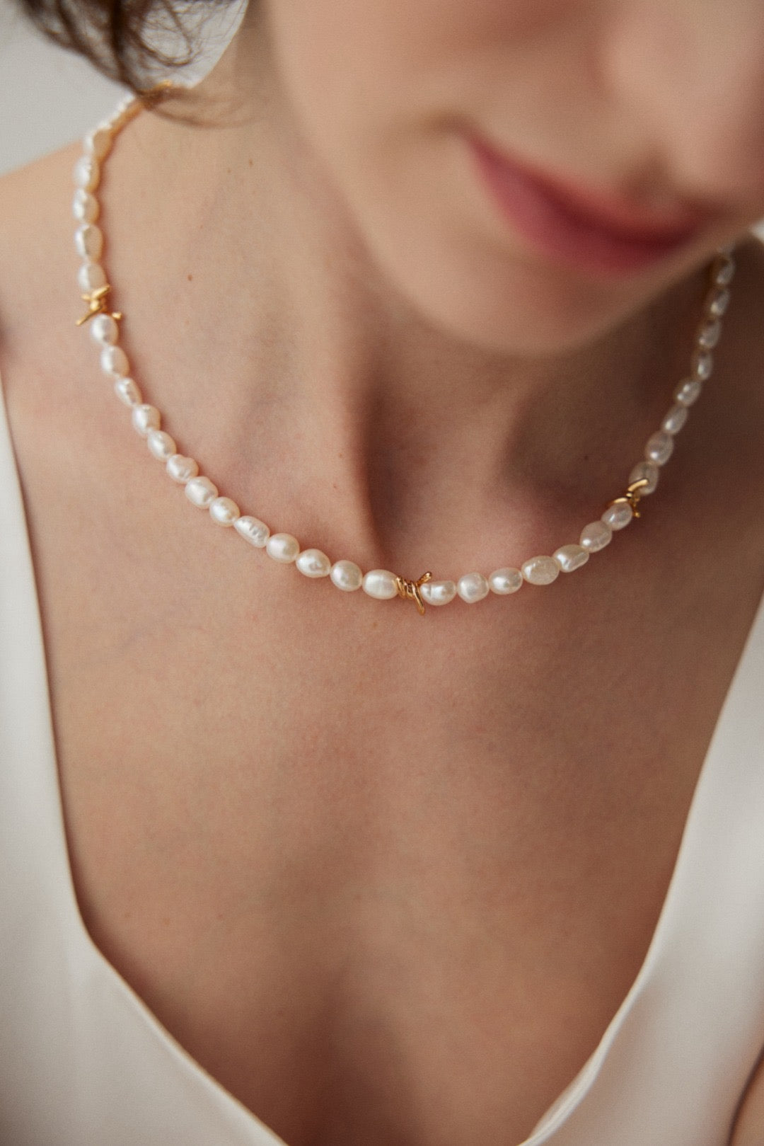 Norwalk Twist Pearl necklace