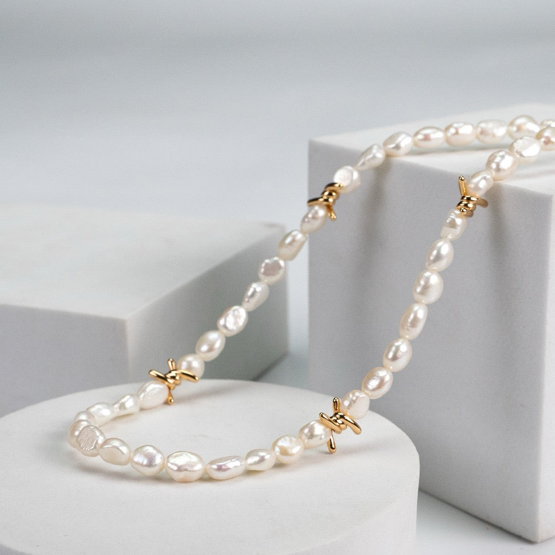 Norwalk Twist Pearl necklace