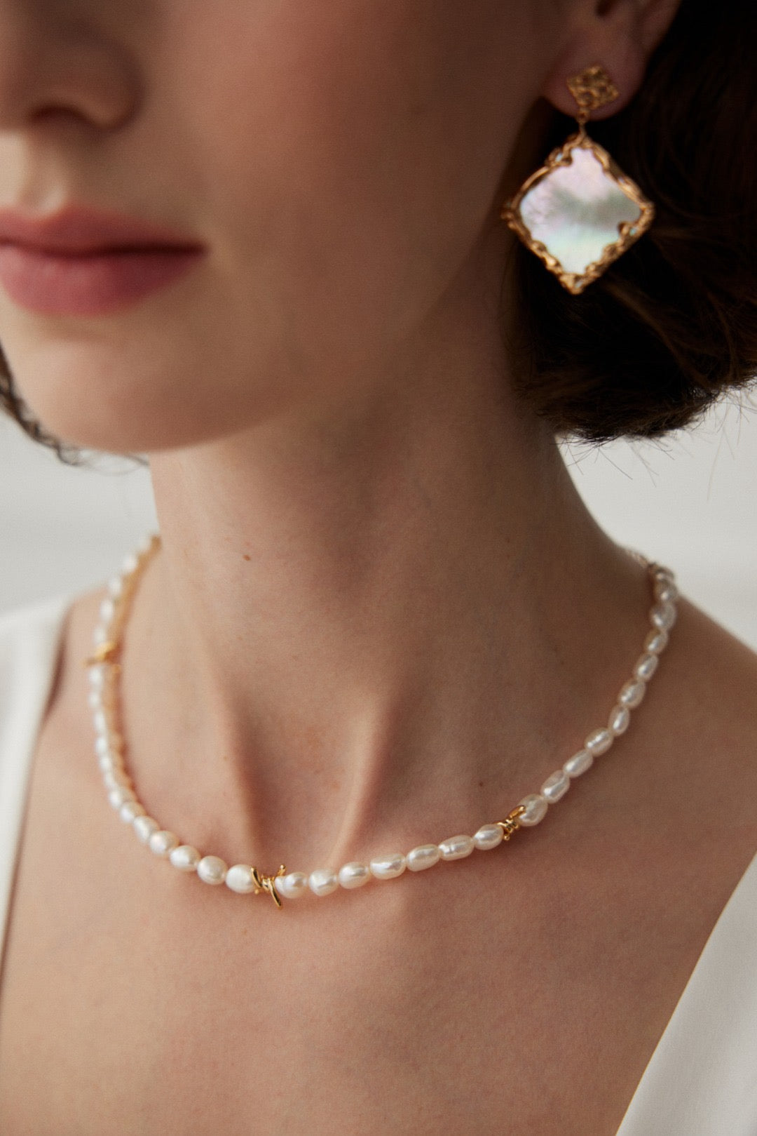 Norwalk Twist Pearl necklace